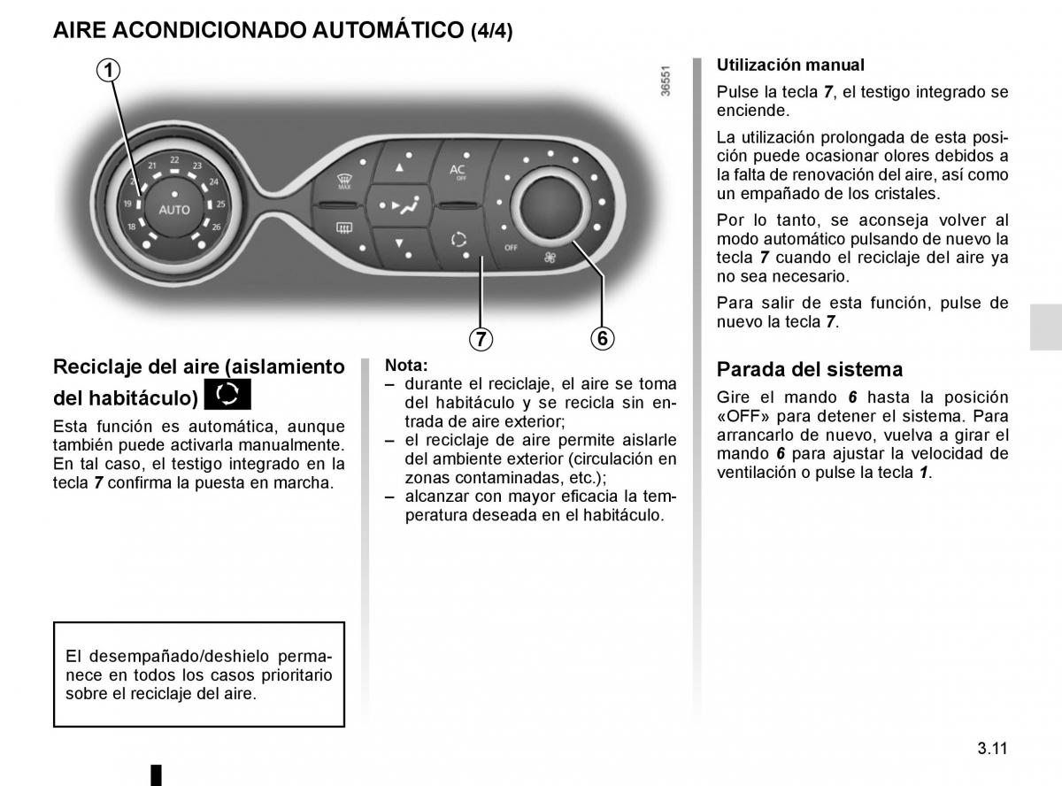 Renault Trafic III 3 manual del propietario / page 173