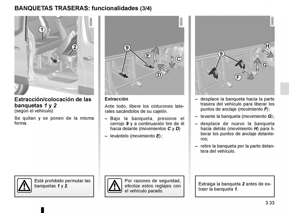 Renault Trafic III 3 manual del propietario / page 195