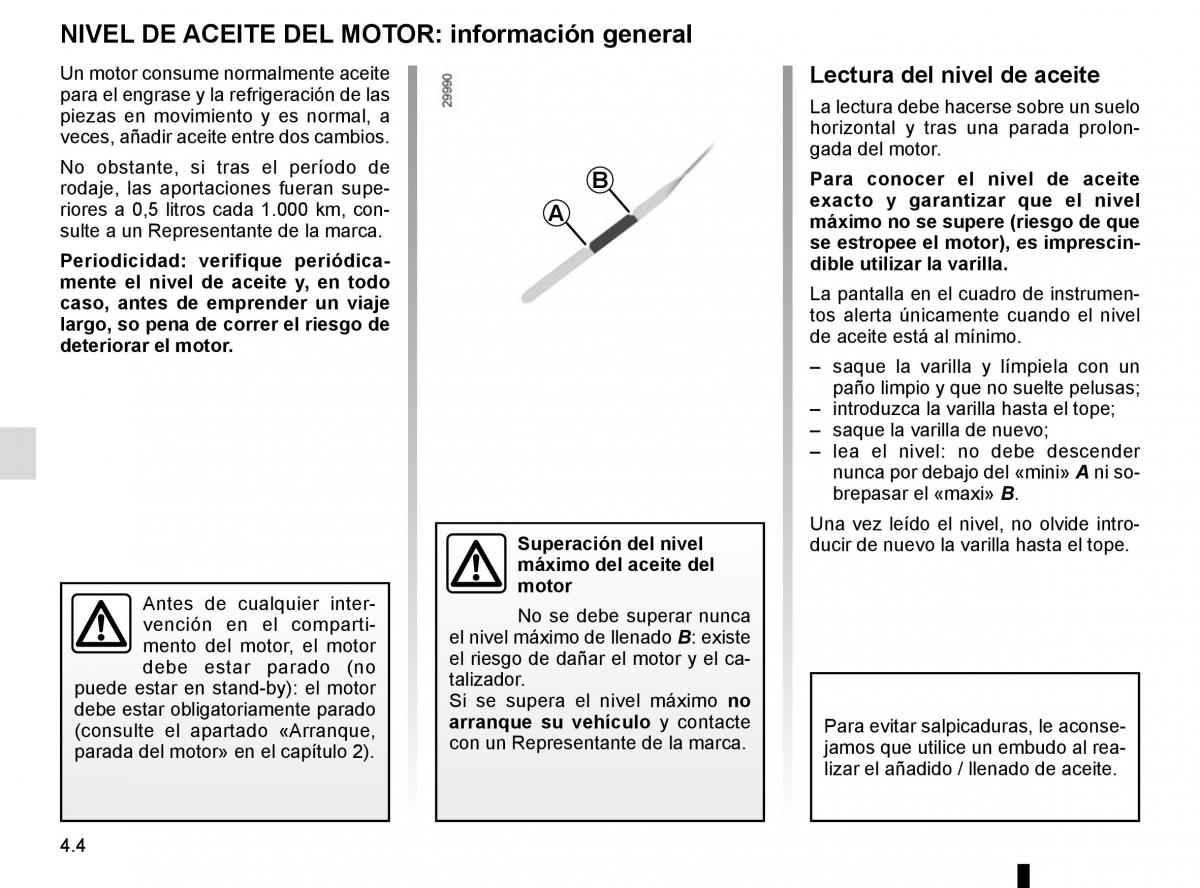 Renault Trafic III 3 manual del propietario / page 208