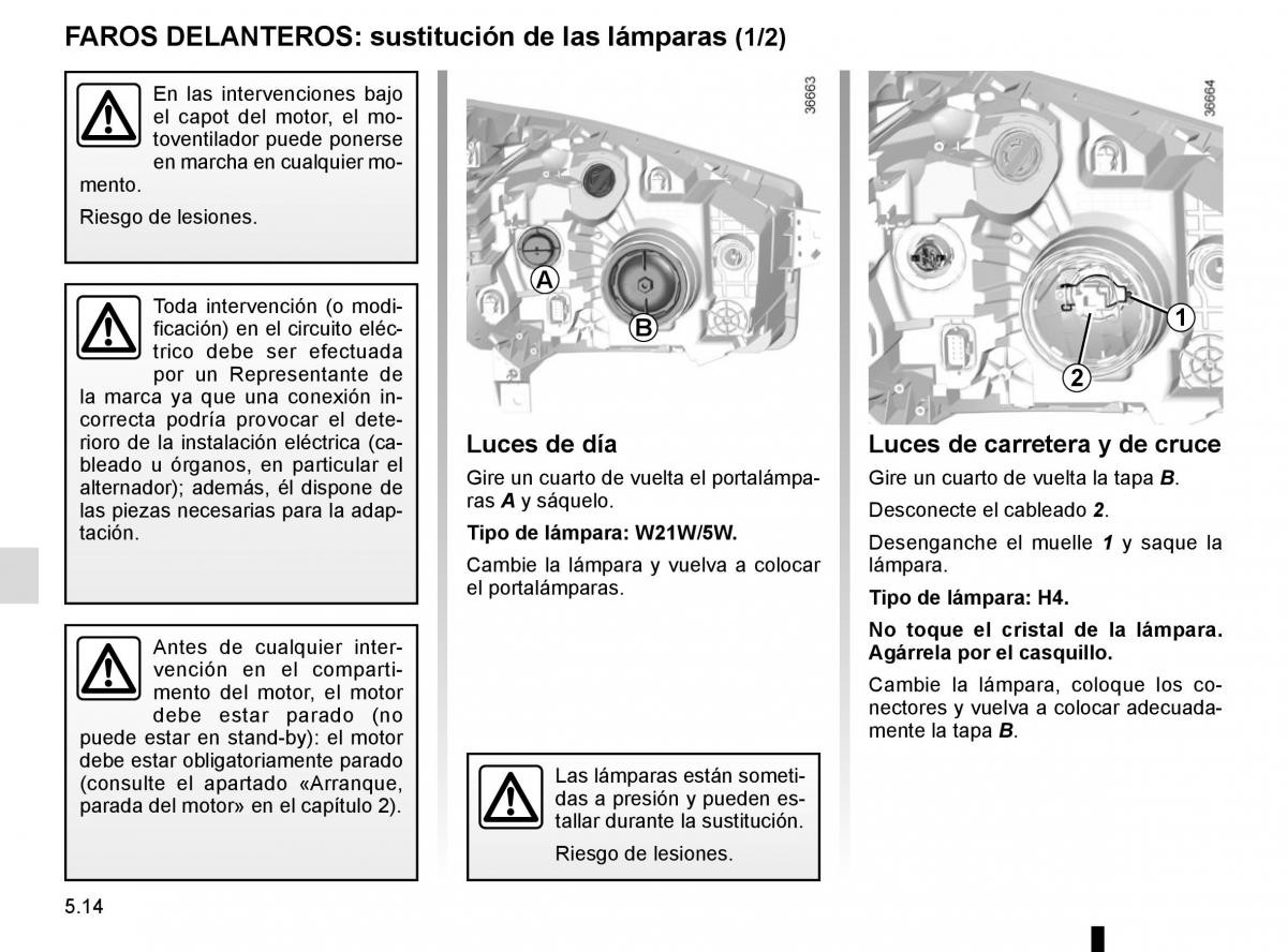 Renault Trafic III 3 manual del propietario / page 234