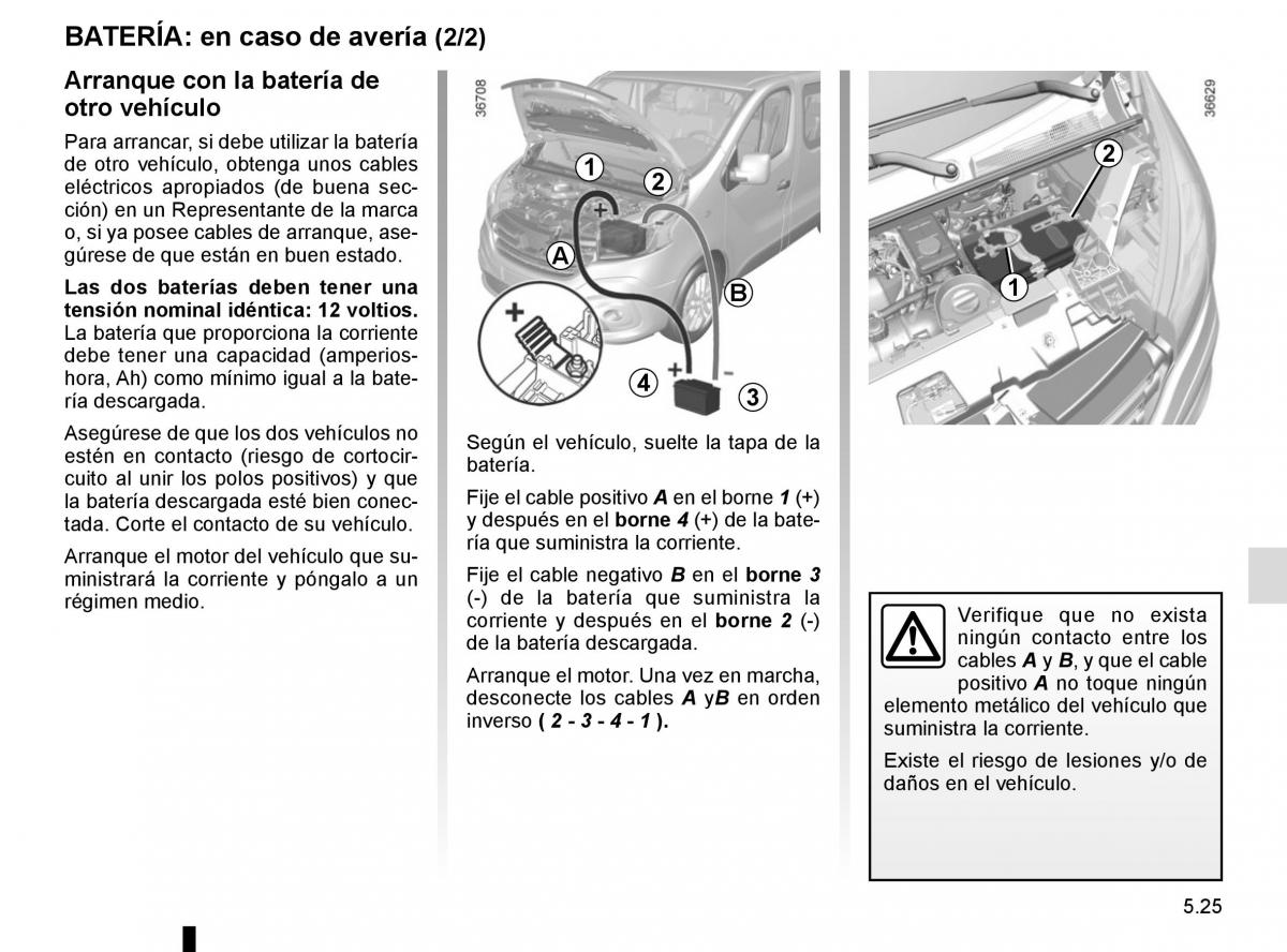 Renault Trafic III 3 manual del propietario / page 245