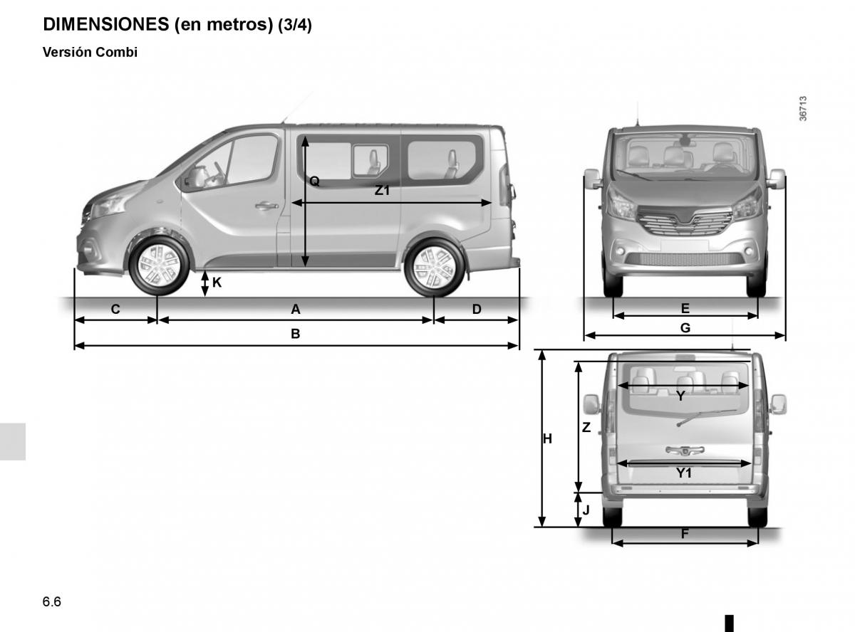 Renault Trafic III 3 manual del propietario / page 268