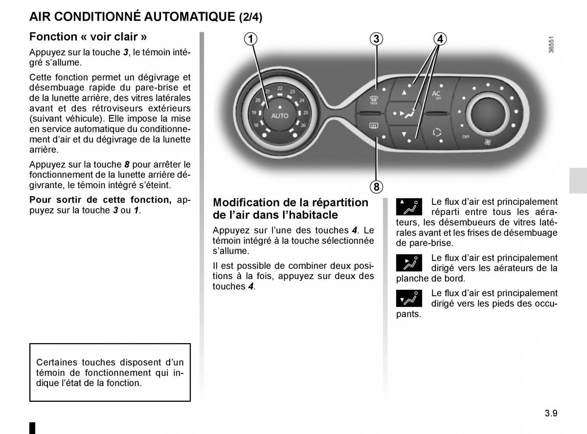 Renault Trafic III 3 manuel du proprietaire / page 171