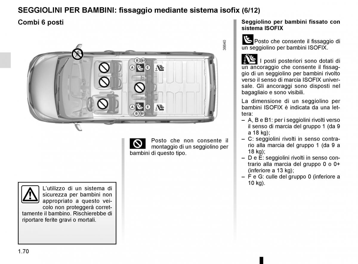 Renault Trafic III 3 manuale del proprietario / page 76