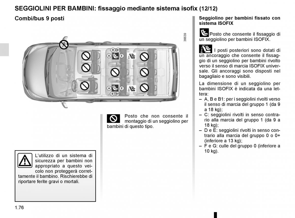 Renault Trafic III 3 manuale del proprietario / page 82