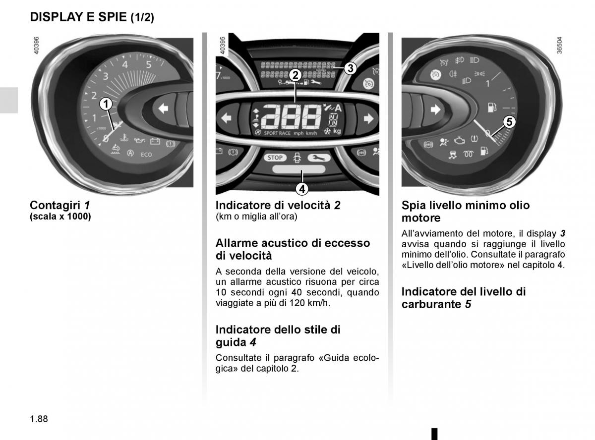 Renault Trafic III 3 manuale del proprietario / page 94