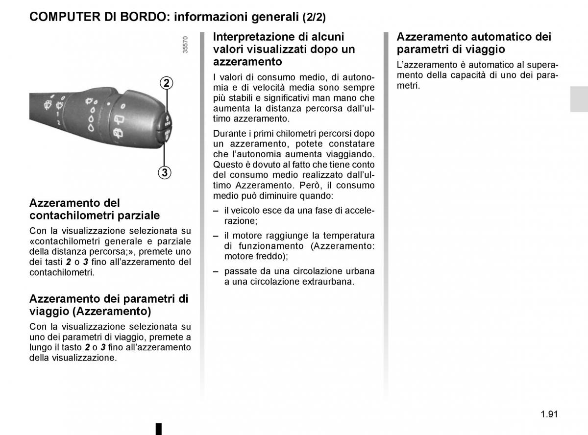 Renault Trafic III 3 manuale del proprietario / page 97