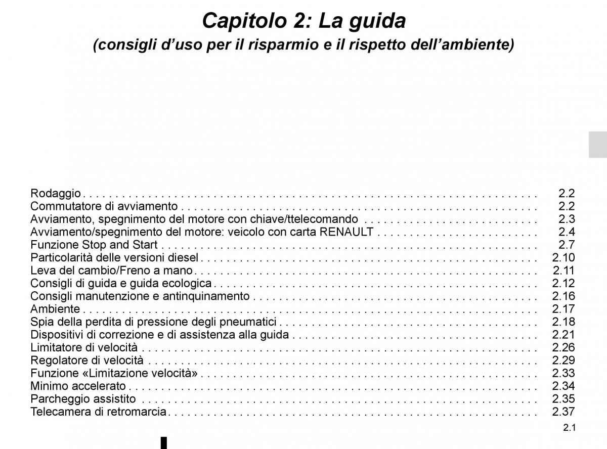 Renault Trafic III 3 manuale del proprietario / page 125