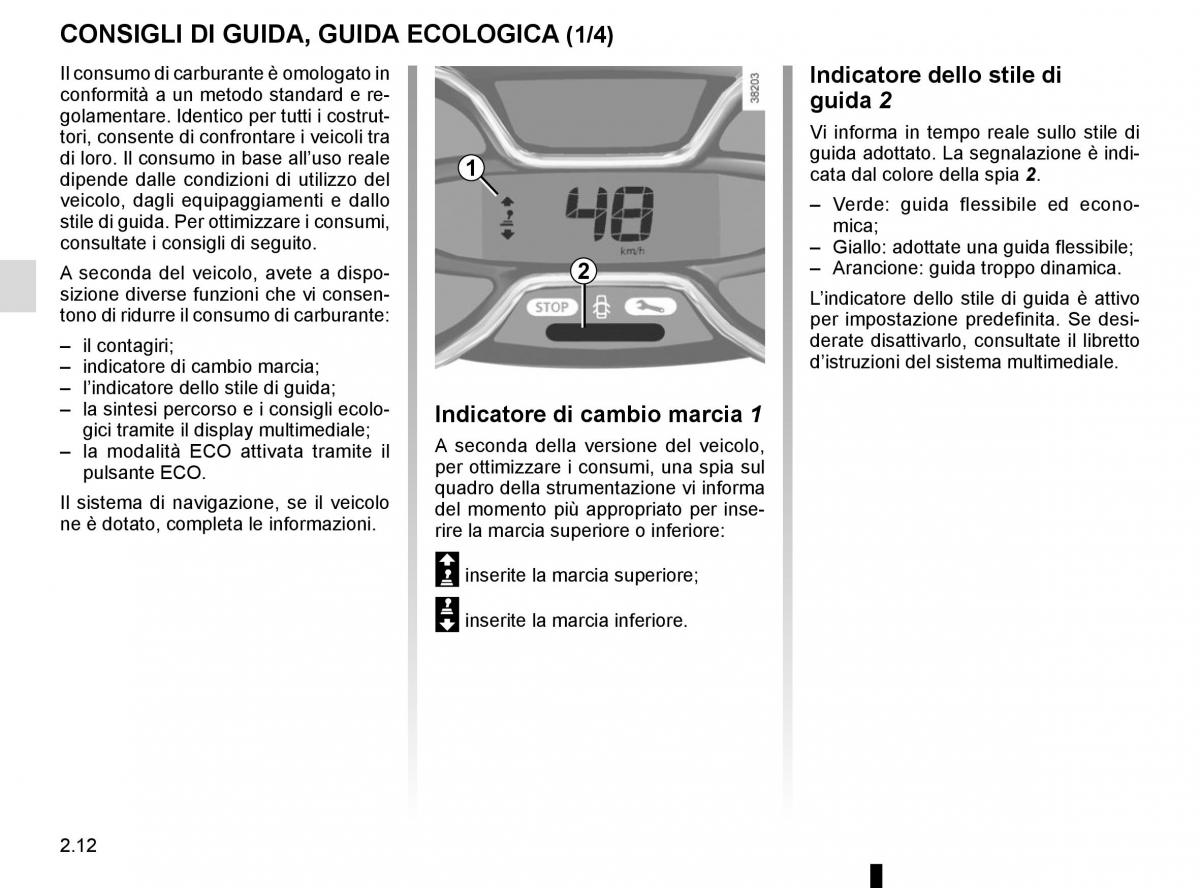 Renault Trafic III 3 manuale del proprietario / page 136