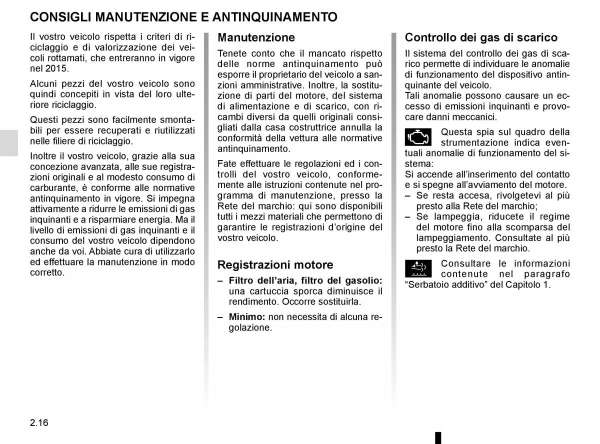 Renault Trafic III 3 manuale del proprietario / page 140