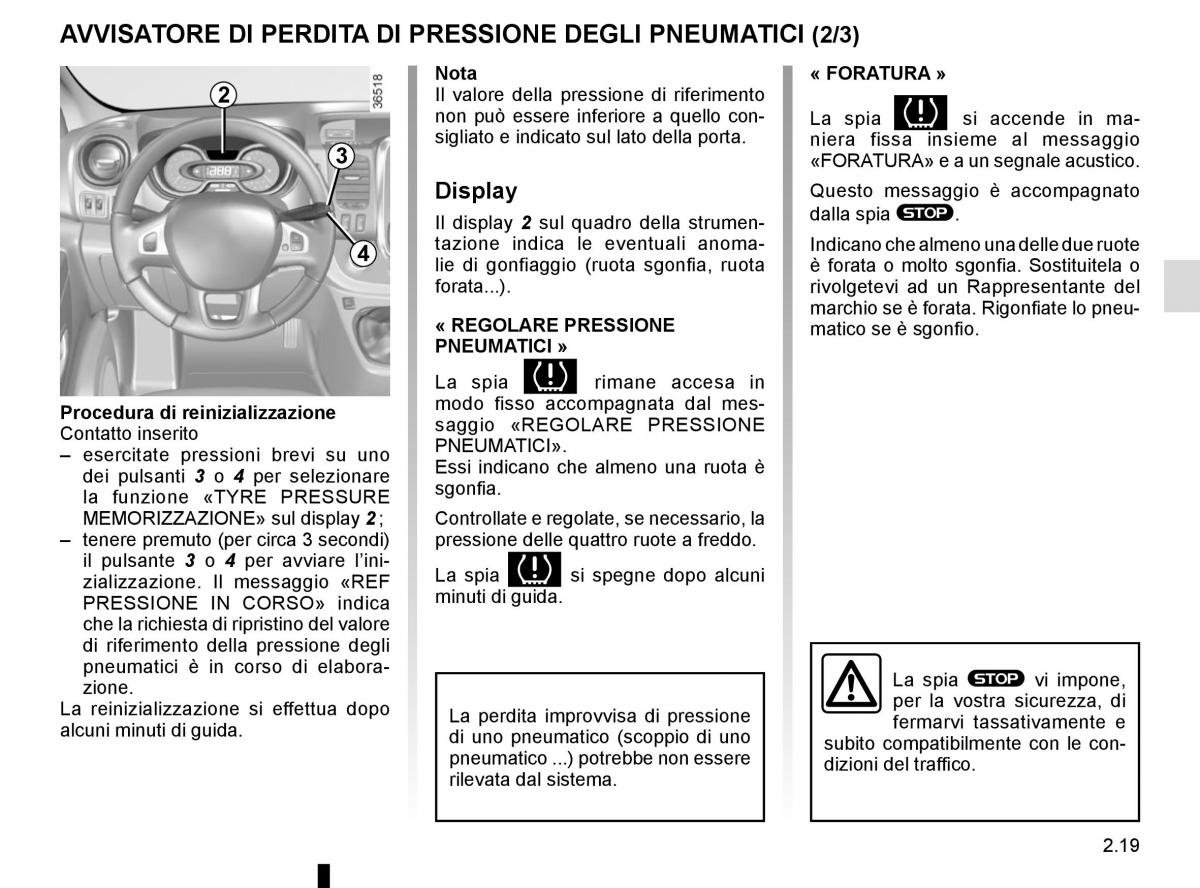 Renault Trafic III 3 manuale del proprietario / page 143