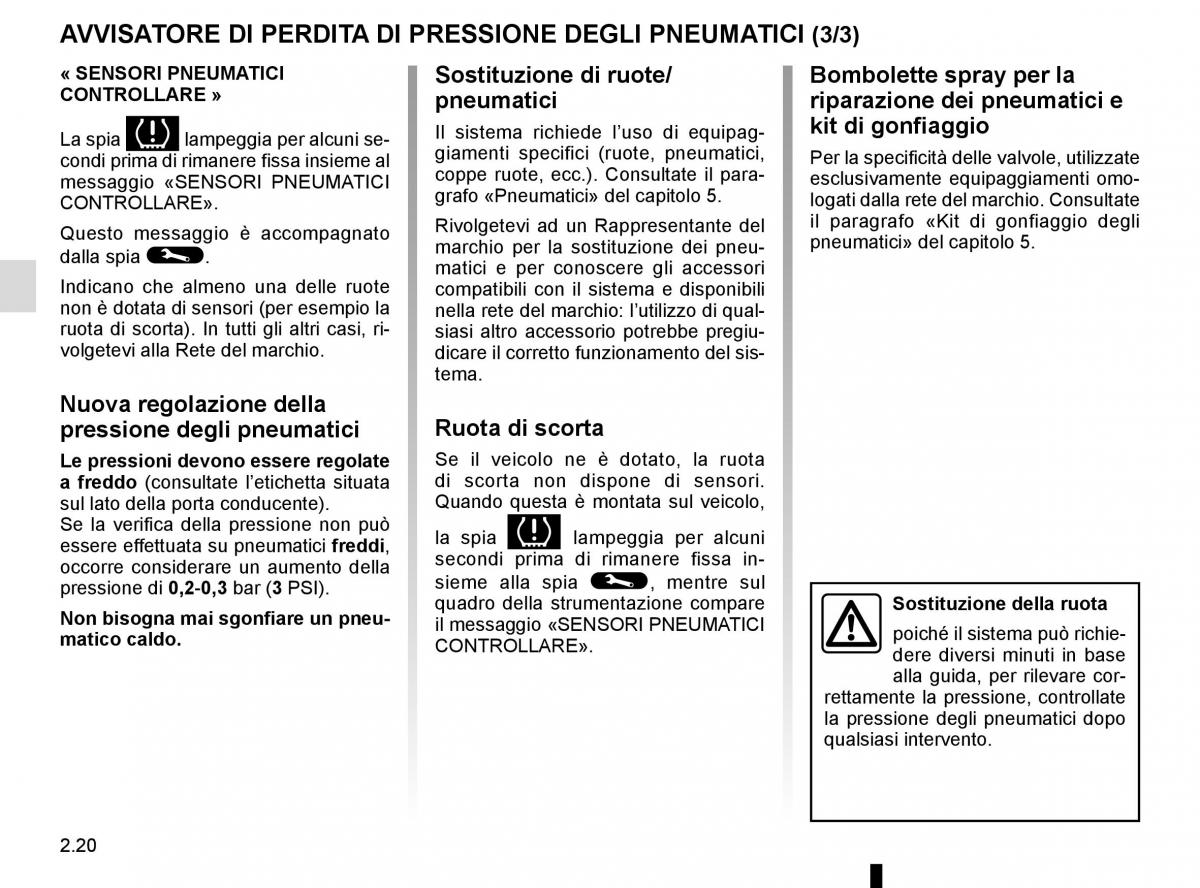 Renault Trafic III 3 manuale del proprietario / page 144