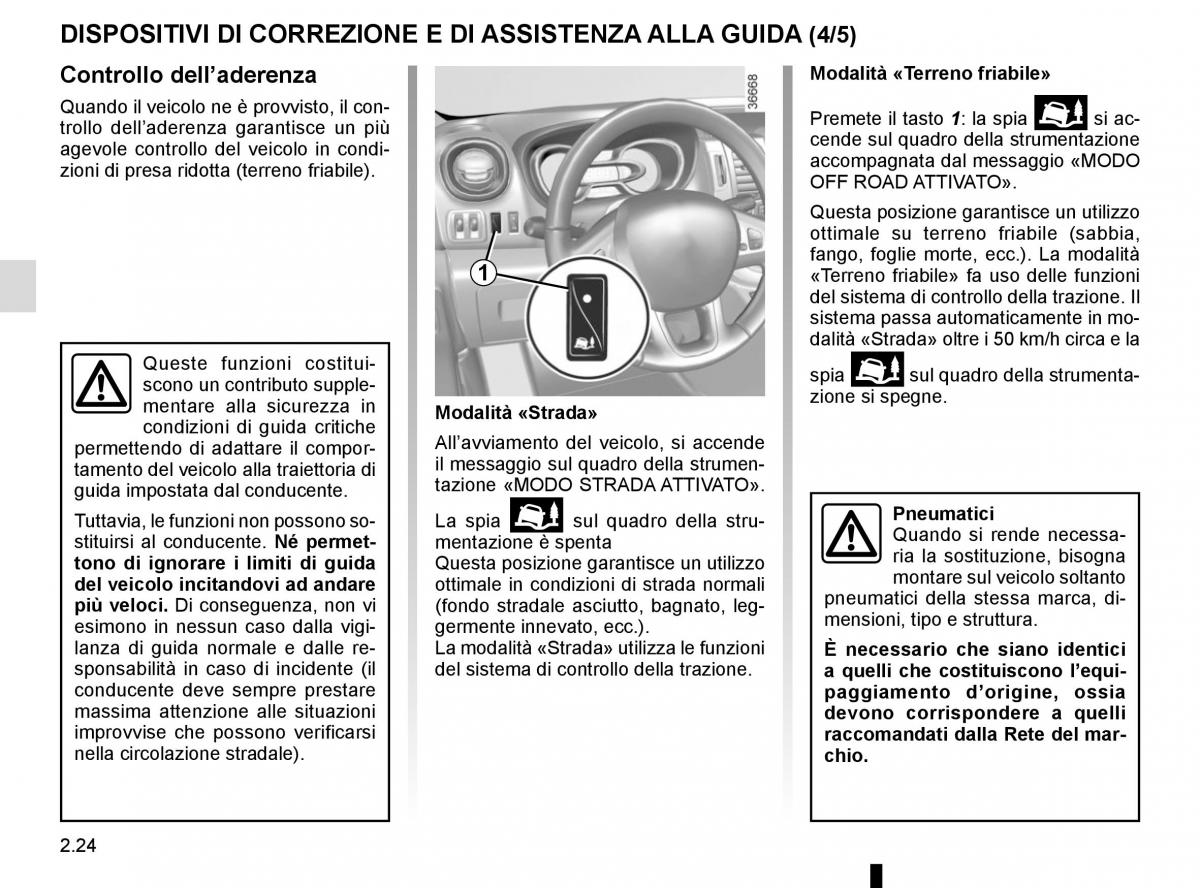 Renault Trafic III 3 manuale del proprietario / page 148