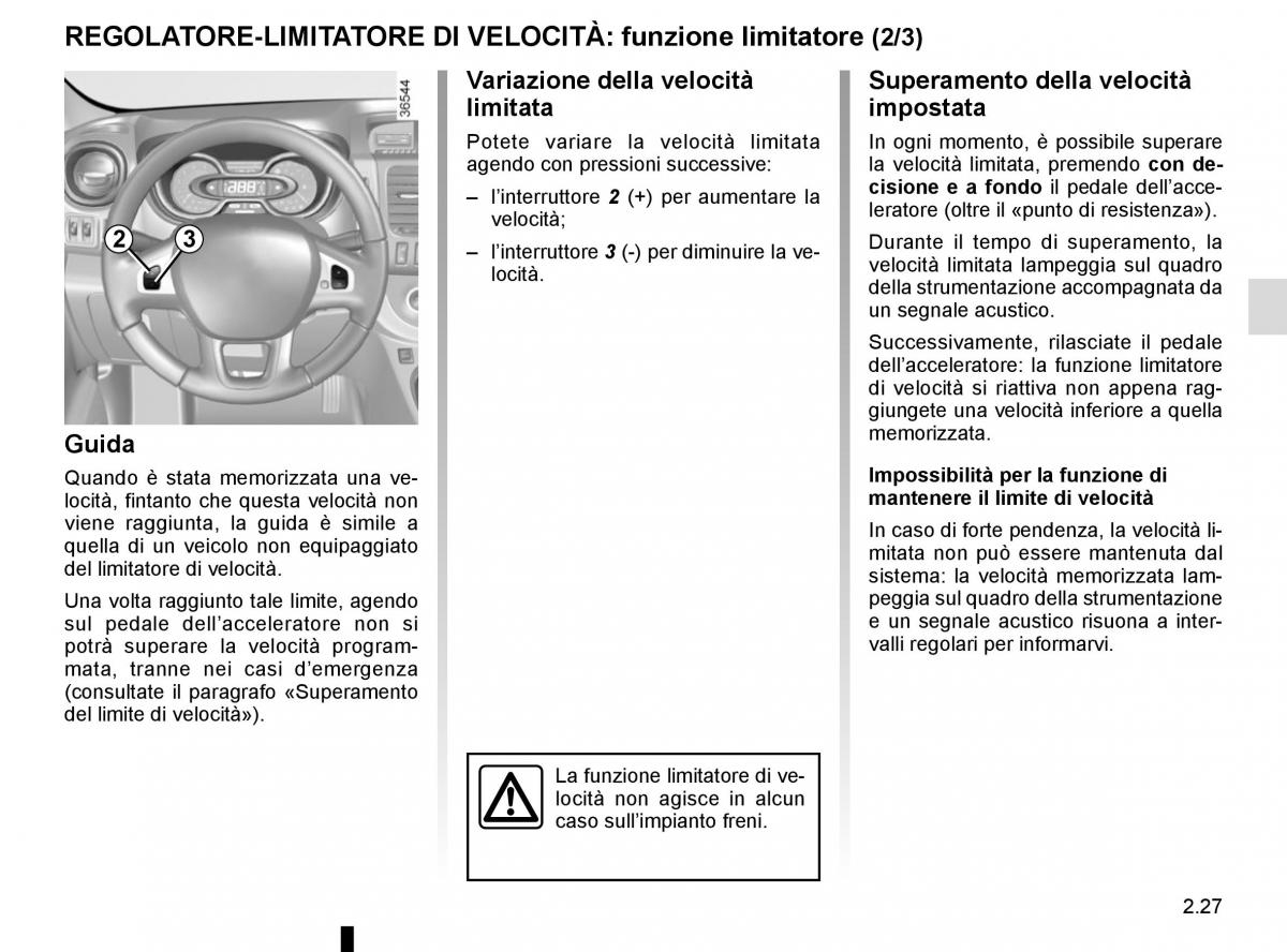 Renault Trafic III 3 manuale del proprietario / page 151