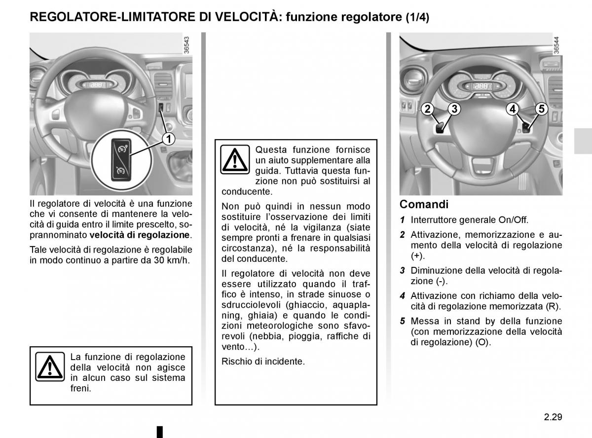 Renault Trafic III 3 manuale del proprietario / page 153