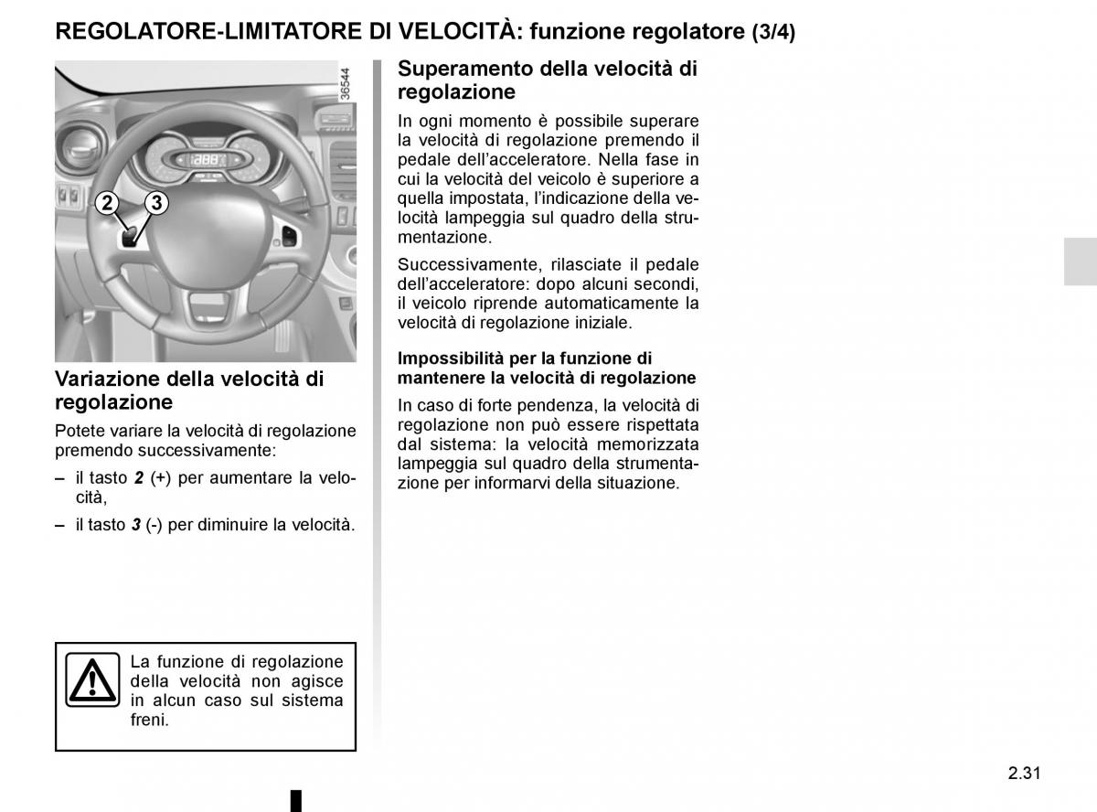 Renault Trafic III 3 manuale del proprietario / page 155