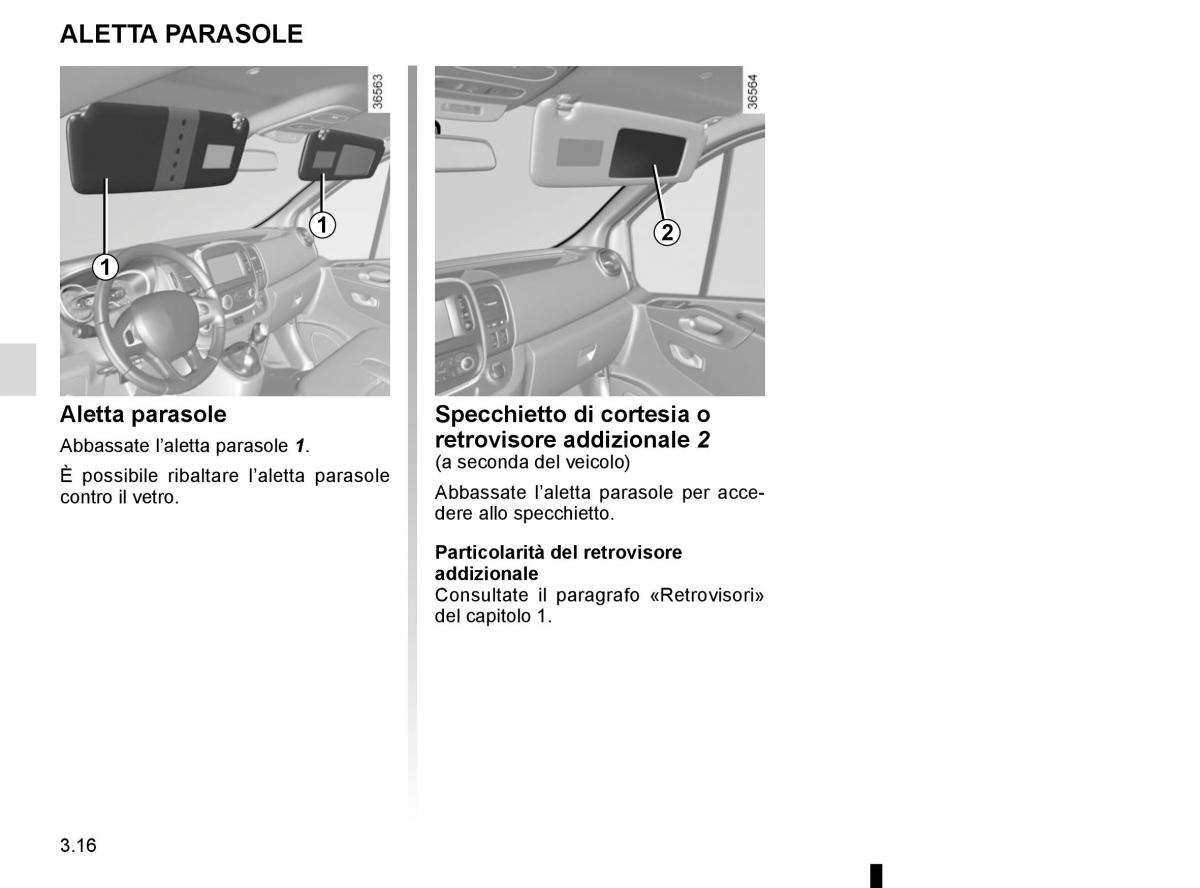 Renault Trafic III 3 manuale del proprietario / page 178