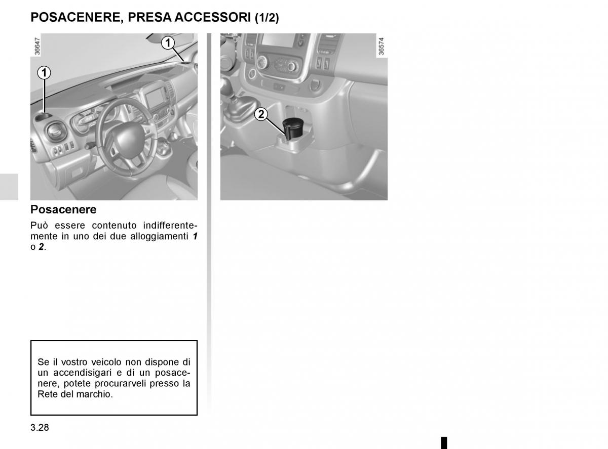 Renault Trafic III 3 manuale del proprietario / page 190