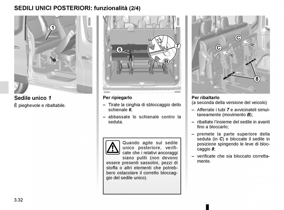 Renault Trafic III 3 manuale del proprietario / page 194