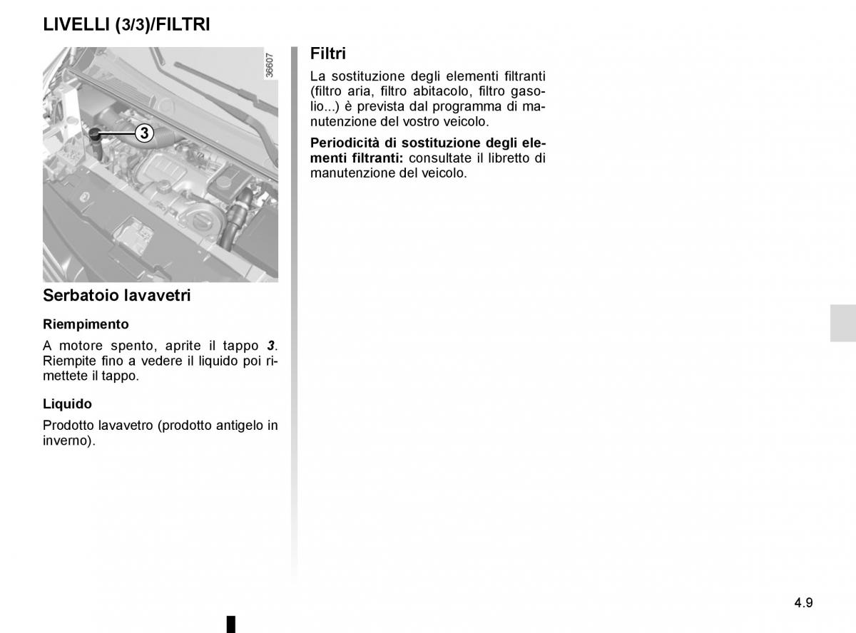 Renault Trafic III 3 manuale del proprietario / page 213