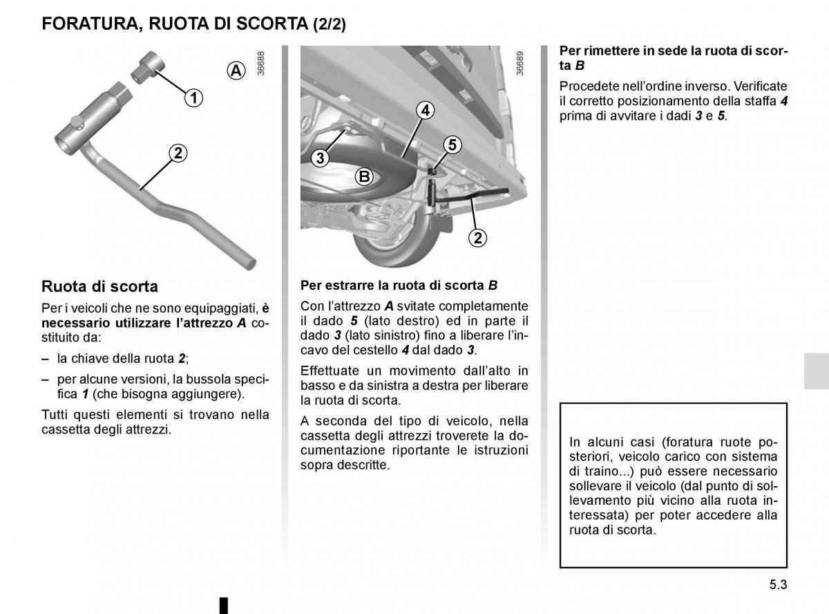 Renault Trafic III 3 manuale del proprietario / page 223