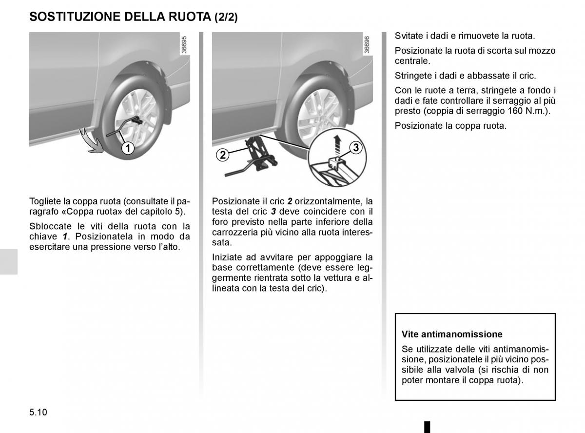 Renault Trafic III 3 manuale del proprietario / page 230