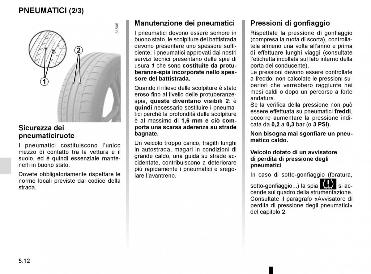 Renault Trafic III 3 manuale del proprietario / page 232