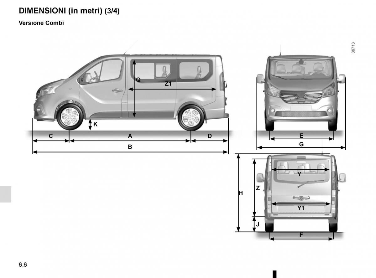 Renault Trafic III 3 manuale del proprietario / page 268