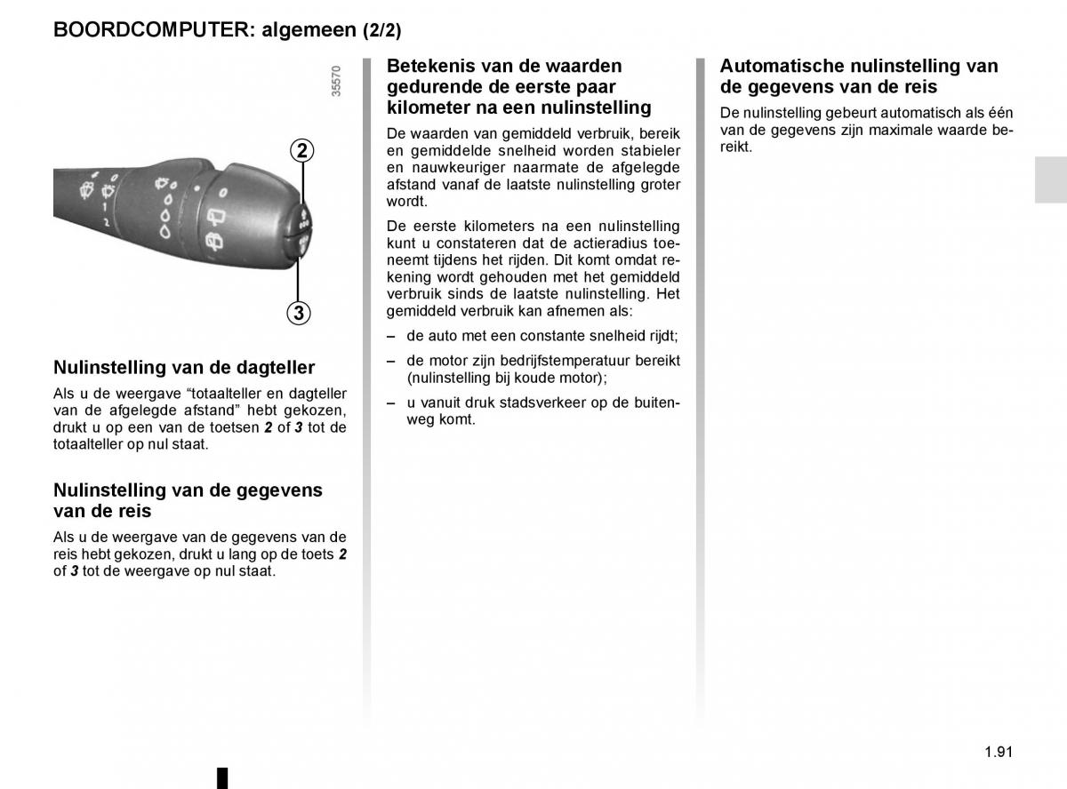 Renault Trafic III 3 handleiding / page 97