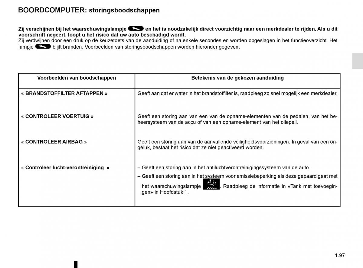 Renault Trafic III 3 handleiding / page 103