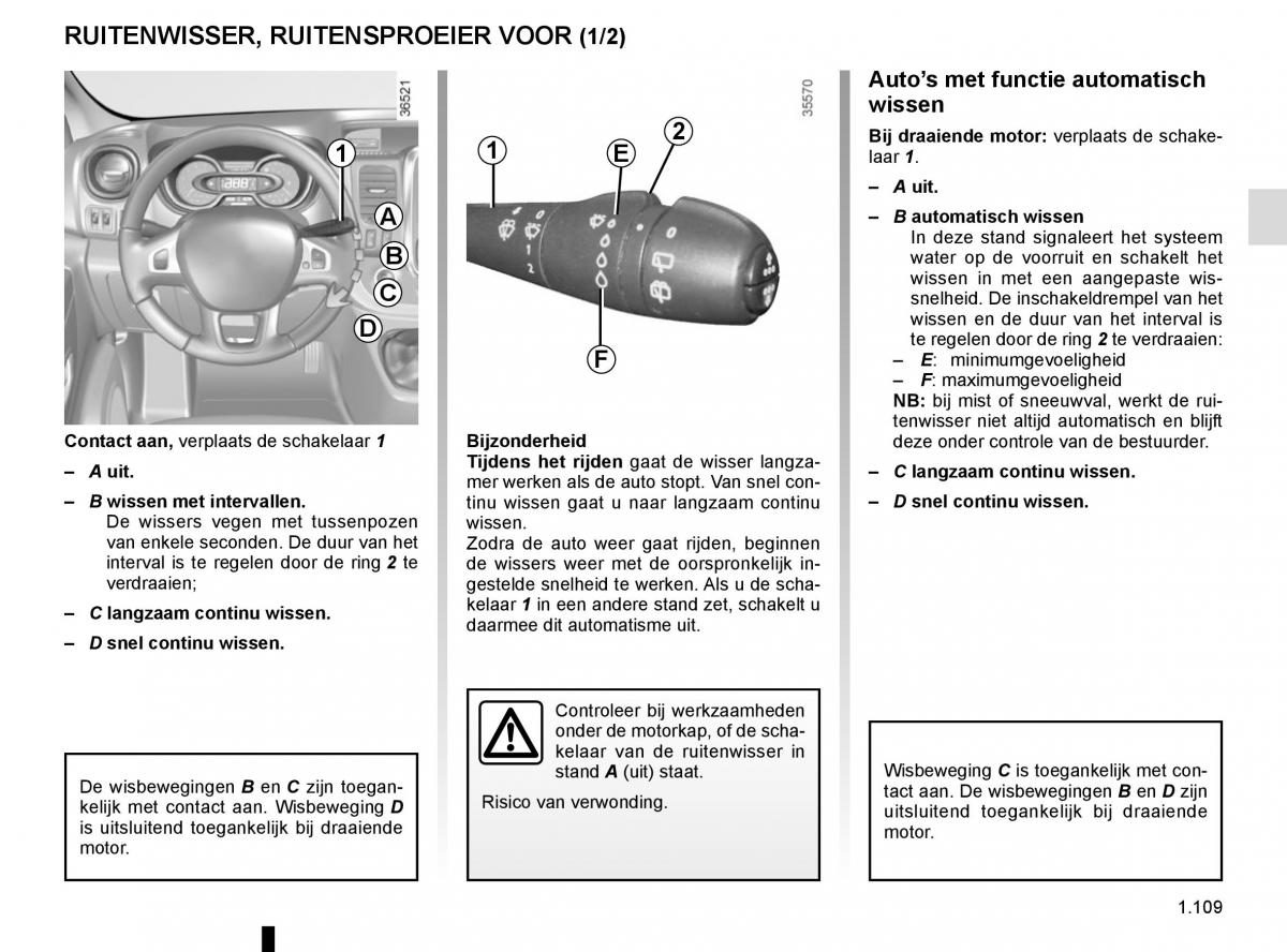 Renault Trafic III 3 handleiding / page 115