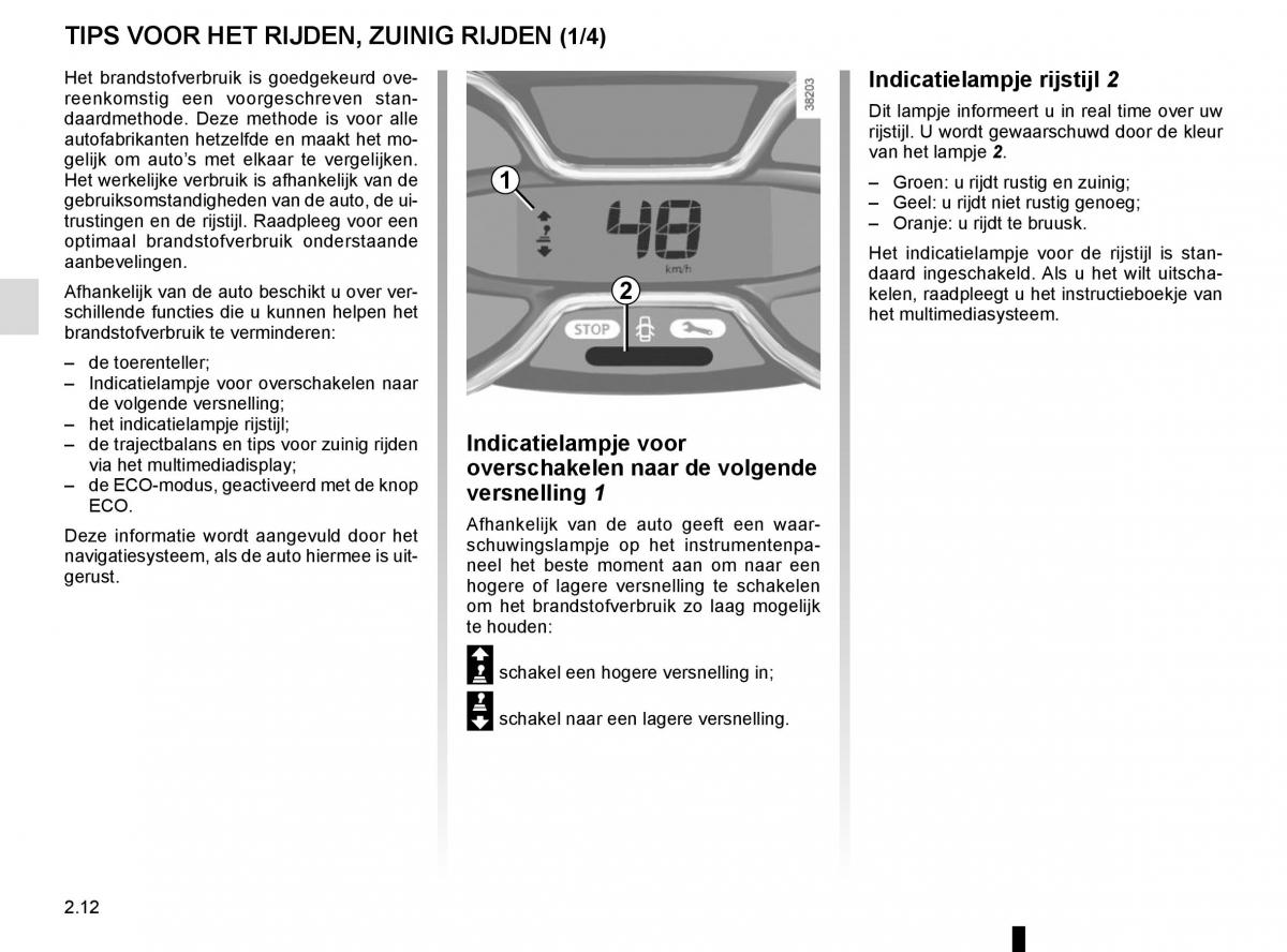 Renault Trafic III 3 handleiding / page 136