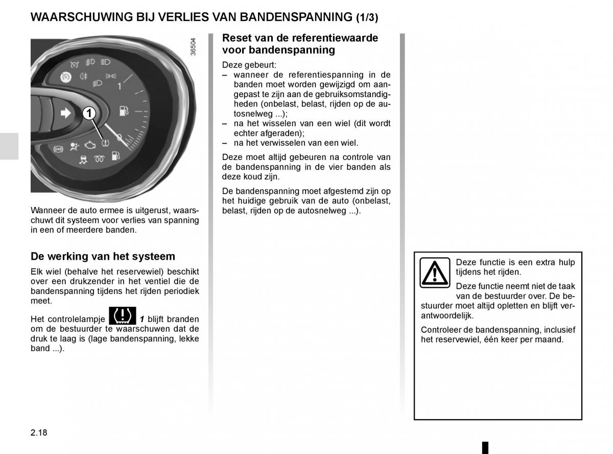 Renault Trafic III 3 handleiding / page 142