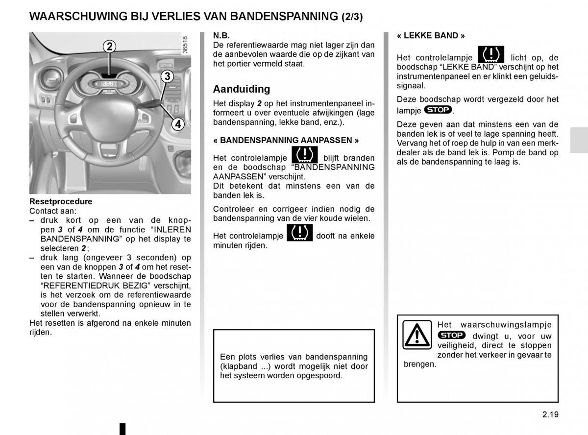 Renault Trafic III 3 handleiding / page 143