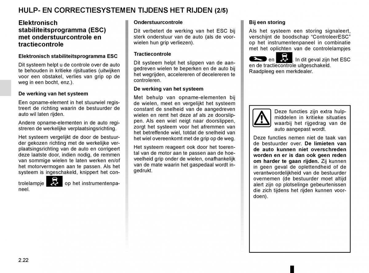 Renault Trafic III 3 handleiding / page 146