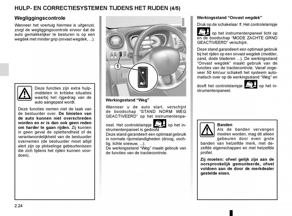 Renault Trafic III 3 handleiding / page 148