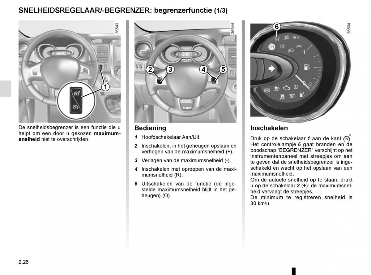 Renault Trafic III 3 handleiding / page 150