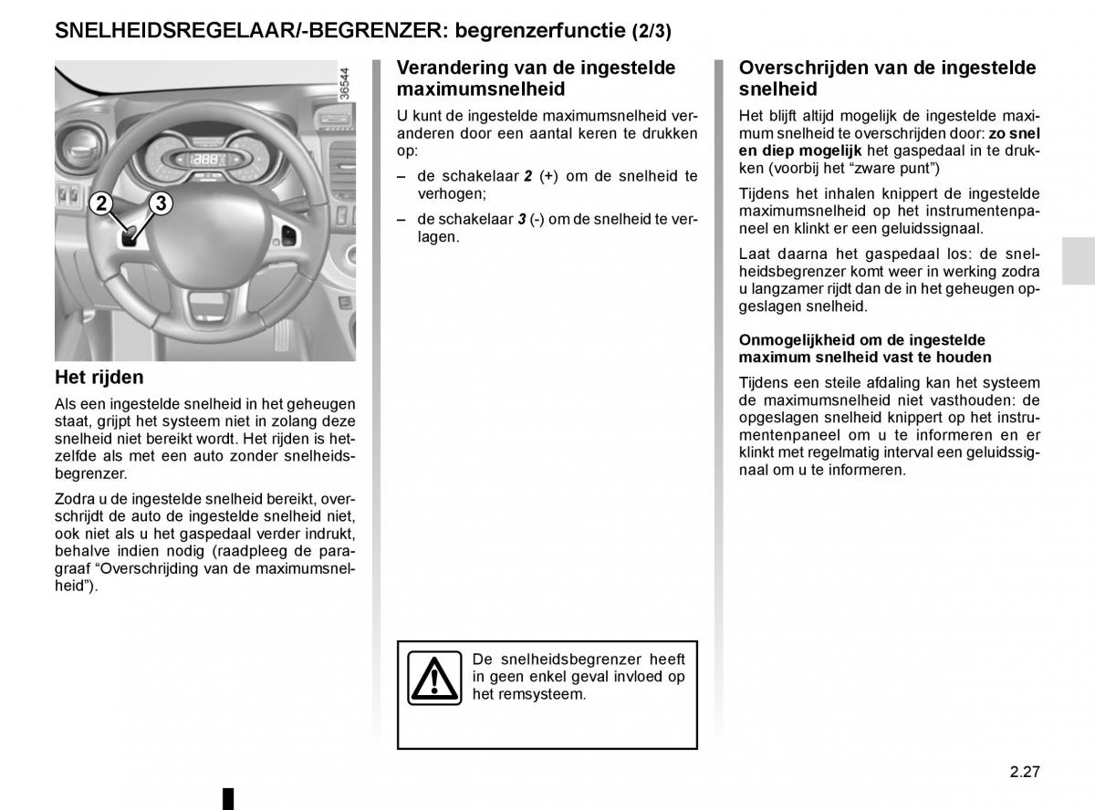 Renault Trafic III 3 handleiding / page 151