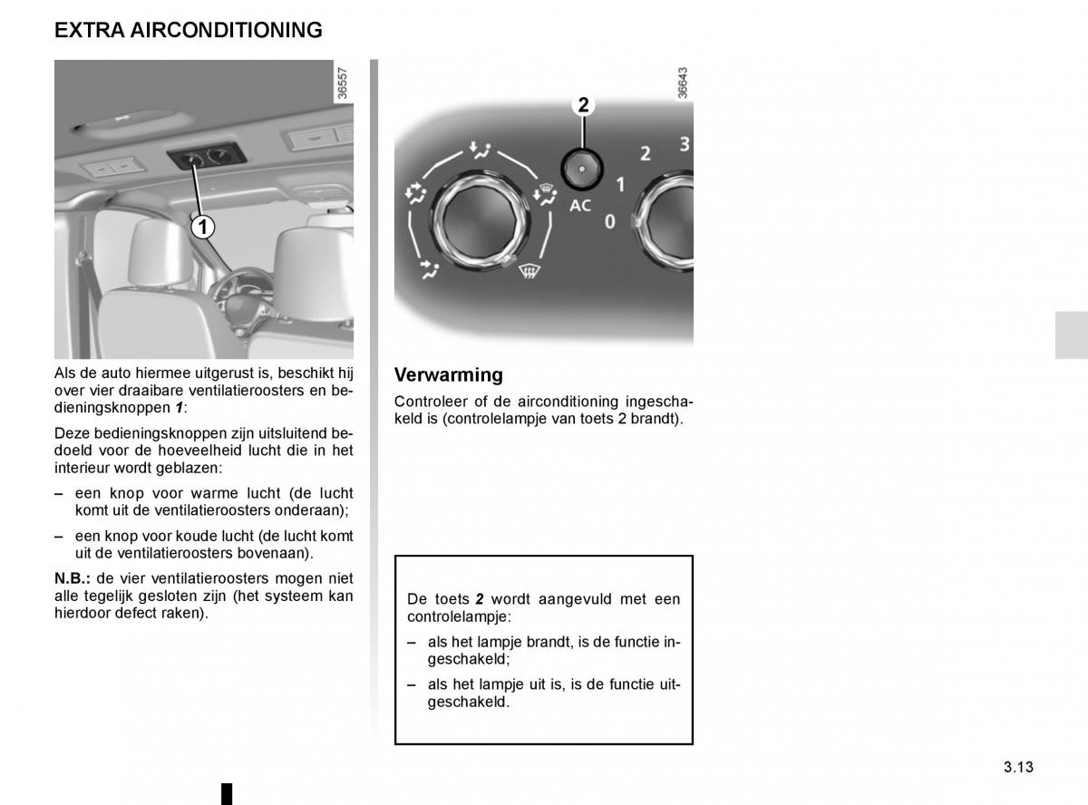 Renault Trafic III 3 handleiding / page 175