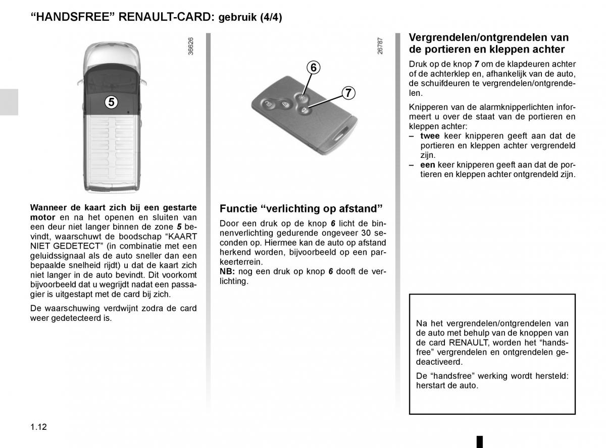 Renault Trafic III 3 handleiding / page 18