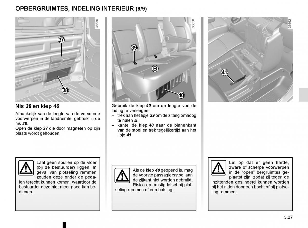 Renault Trafic III 3 handleiding / page 189