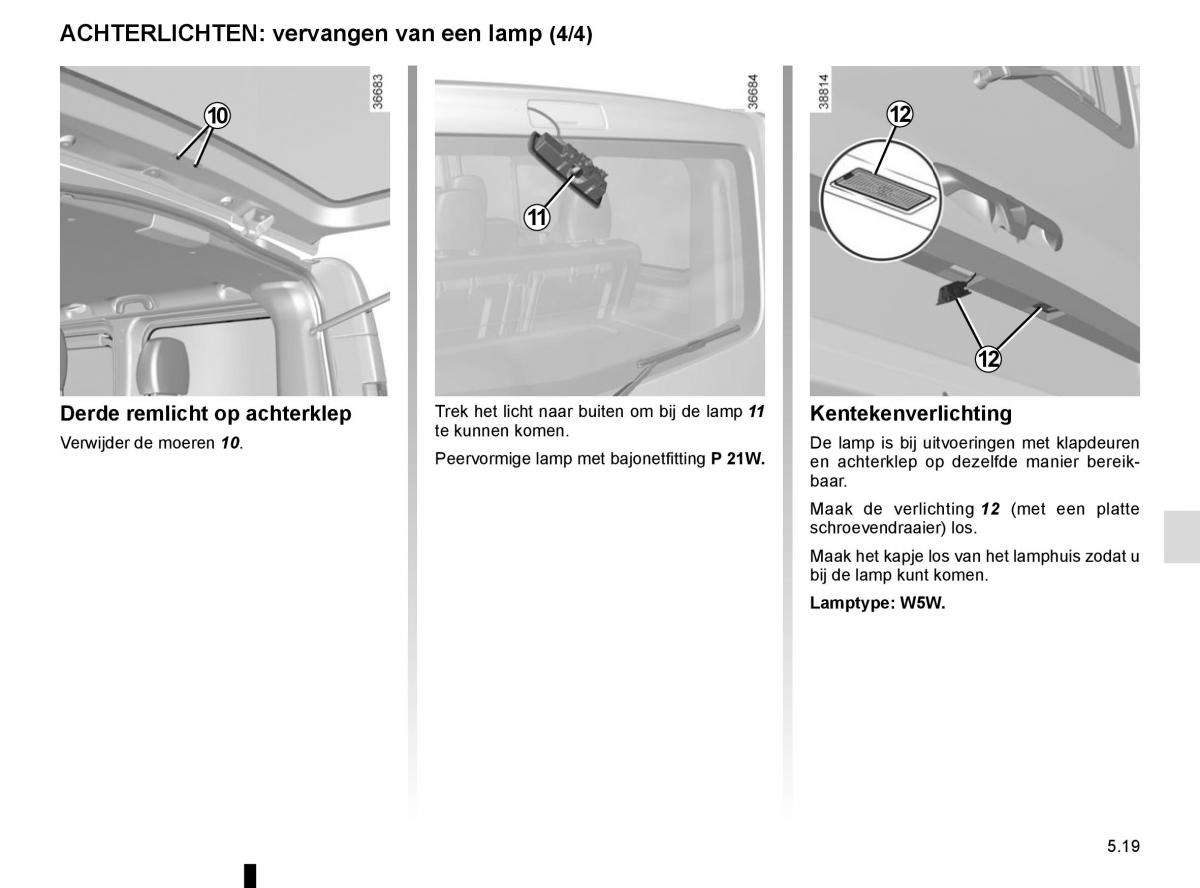 Renault Trafic III 3 handleiding / page 239