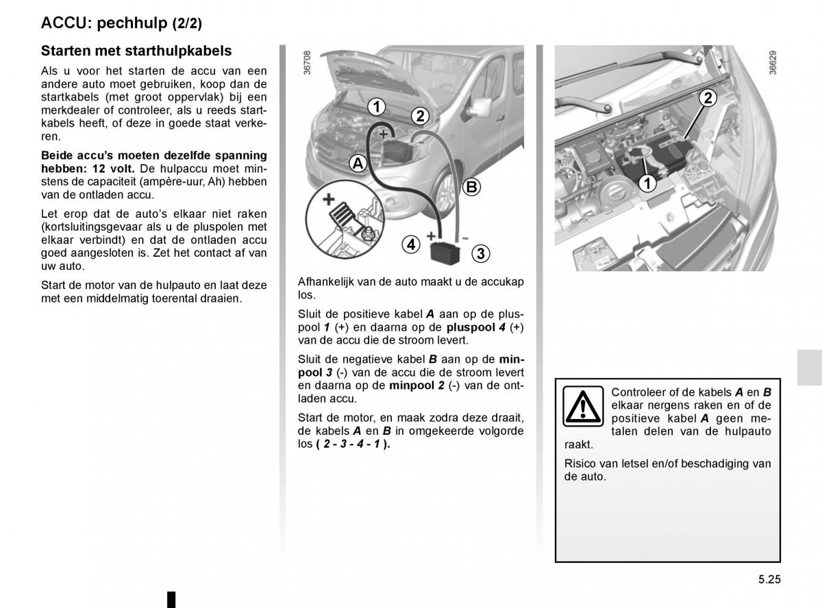 Renault Trafic III 3 handleiding / page 245