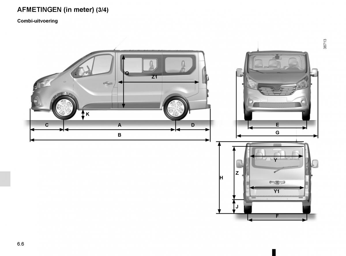 Renault Trafic III 3 handleiding / page 268