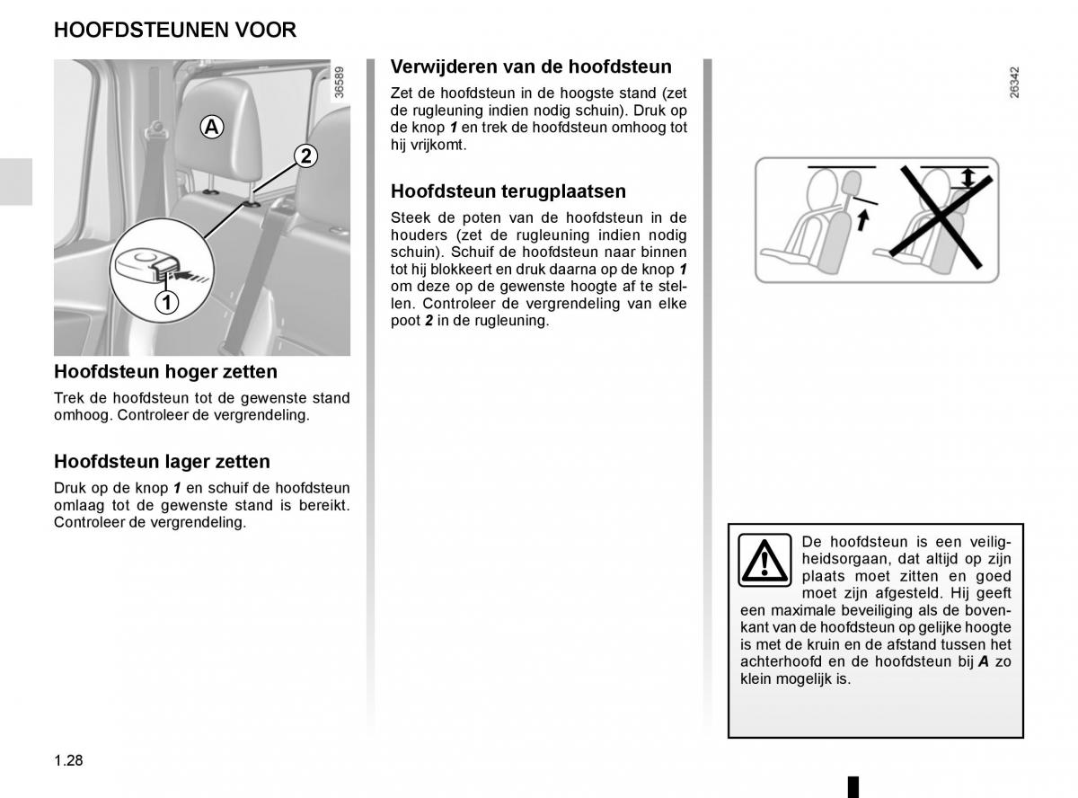 Renault Trafic III 3 handleiding / page 34