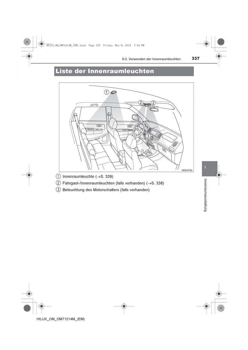 Toyota Hilux VII 7 Handbuch / page 337