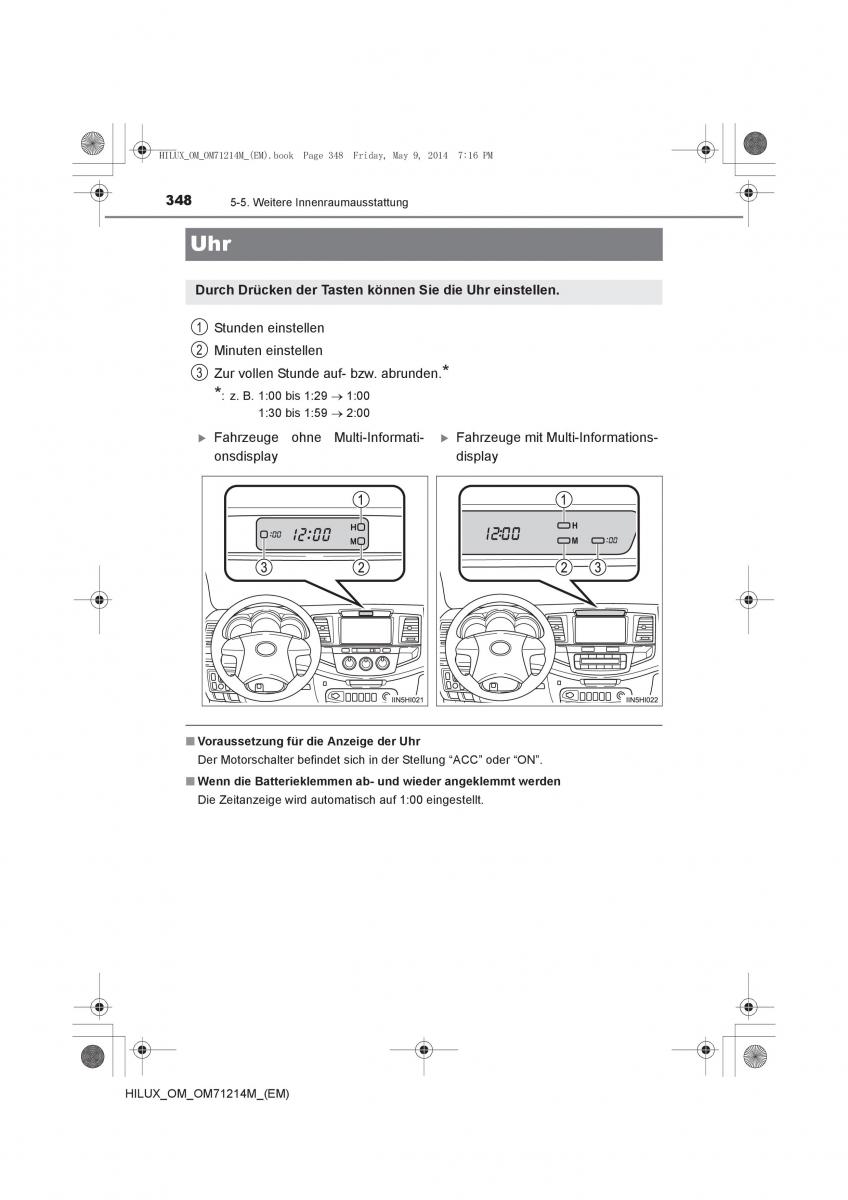 Toyota Hilux VII 7 Handbuch / page 348