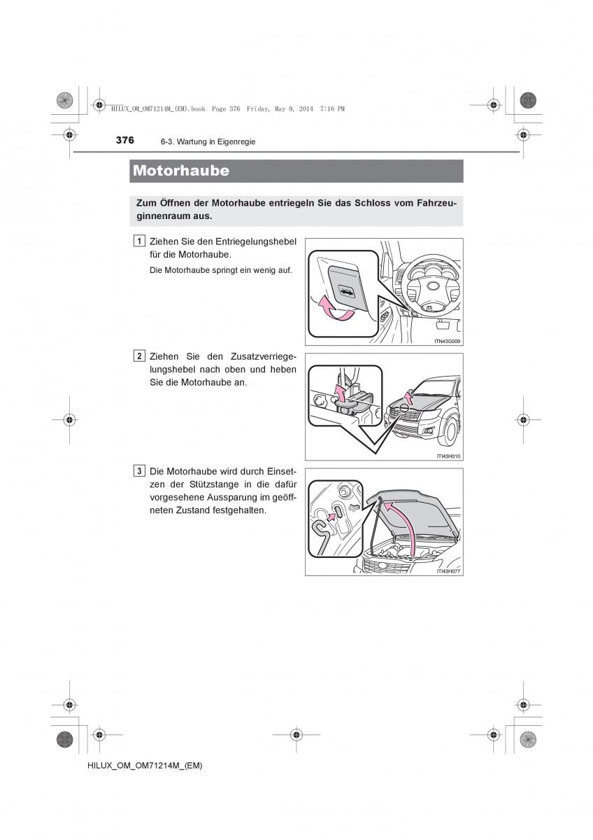 Toyota Hilux VII 7 Handbuch / page 376