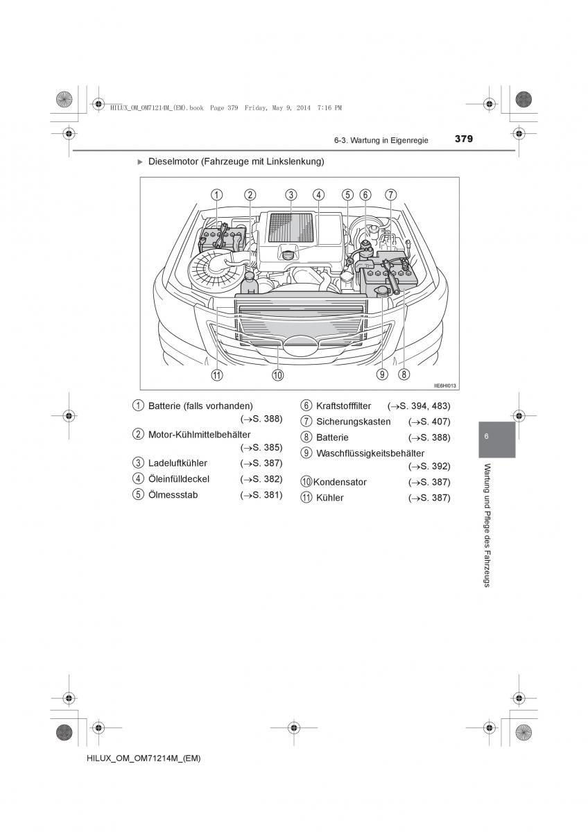 Toyota Hilux VII 7 Handbuch / page 379