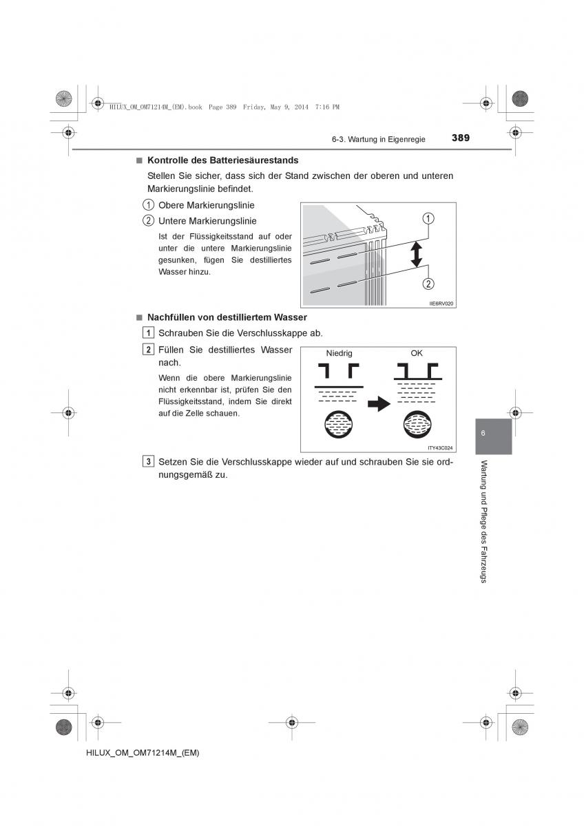 Toyota Hilux VII 7 Handbuch / page 389